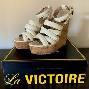 Jesse platform wedge sandals